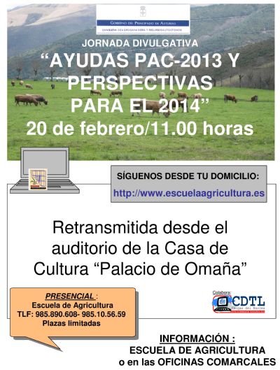 Jornada PAC 2013 y perspectivas 2014